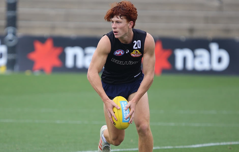 HERO_250219Richards.jpg Richards managed 21 games after being recruited with pick 16 in the 2017 NAB AFL Draft. - Western Bulldogs